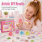 🔥 49 % RABATT! 🧁 DIY-stekt is-squishy-lekesett med katteklodesign for barn