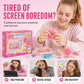 🔥 49 % RABATT! 🧁 DIY-stekt is-squishy-lekesett med katteklodesign for barn
