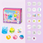 🔥 49 % RABATT! 🧁 DIY-stekt is-squishy-lekesett med katteklodesign for barn