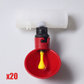 Gravity-mated automatiske drikkekopper for kyllinger
