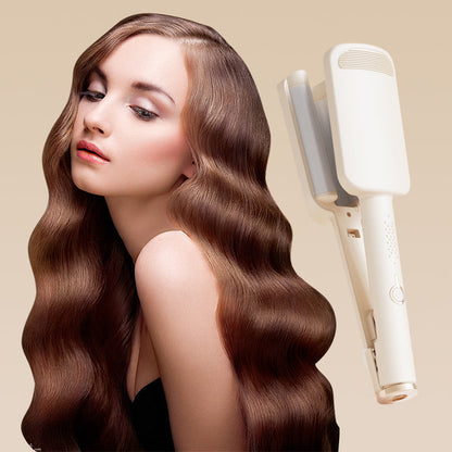⏳Tidsbegrenset tilbud⏰32 mm bølgetang – store, spenstige krøller, 4 justerbare varmeinnstillinger og pleie med negative ioner – styling i salongkvalitet hjemme 💇‍♀️
