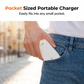 3-i-1 magnetisk trådløs powerbank med doble kabler