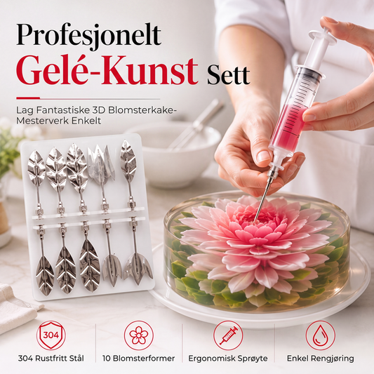 🎂🌟 SISTE DAG MED TILBUD🎁✨ Verktøy for å lage 3D-kunst i gelatin