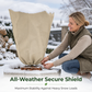 🌿❄️Profesjonell plantebeskyttelse mot frost – 80 g non-woven – Varmeisolerende – Pustende – Slitesterk – For trær, busker og grønnsaker 🧵🌱🛡️