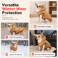 🐶 50 % rabatt! ❄️ Vintervest til hund – fleecefôret, vindtett og med feste til bånd ✨