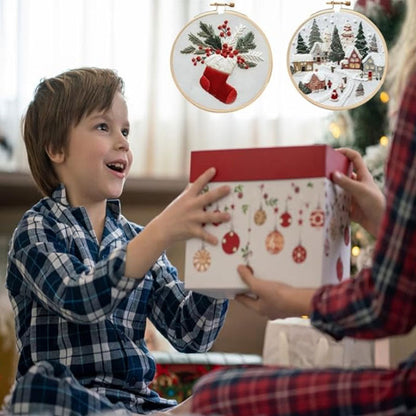 🎁Julekampanje: 50 % rabatt🎅Broderisett til jul