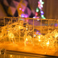 LED-lyskjede med reinsdyr til jul