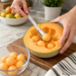 🎁Kjøp 1, få 1 gratis!🍰Dessertskje i rustfritt stål med hamret overflate