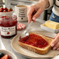 🎁Kjøp 1, få 1 gratis!🍰Dessertskje i rustfritt stål med hamret overflate