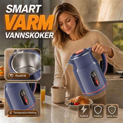 ☕ Vannkoker med intelligent temperaturregulering