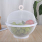 🧺 50 % RABATT! 🍎 Fruktkurv med lokk – Beskytter og holder frukten frisk