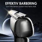 Oppladbar elektrisk barbermaskin for menn med folie – Effektiv og grundig barbering, trådløs og bærbar barbermaskin for våt og tørr barbering til daglig pleie