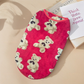 🐾 KUN I EN BEGRENSET PERIODE: 50 % RABATT! 🧸 Søt vest til kjæledyr med plysjfôr – varm plysj, ermeløs modell, bjørnemotiv ❄️
