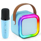 🔥HOT SALE 49% OFF -🎁Mini karaokemaskin med trådløse mikrofoner