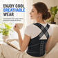 📢50% OFF! 🧍 Justerbar holdningskorrigerer for voksne