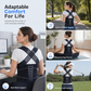 📢50% OFF! 🧍 Justerbar holdningskorrigerer for voksne