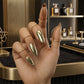 💅Justerbare negleringer i metall til fingertuppene