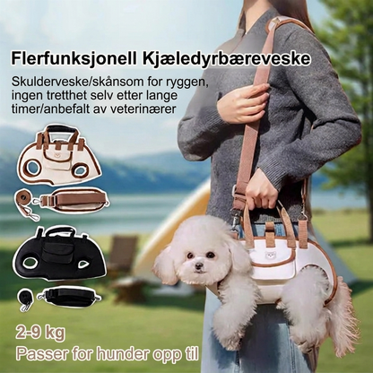 🐶 BARE I KORT TID: 50 % RABATT! 🐾 Bærbar, pustet nettvester for kjæledyr – med ryggstøtte og allsidig komfort 🐕