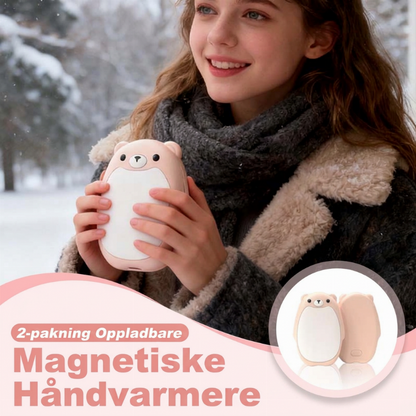 🎄⏳ Julesalg – 50 % rabatt!! 🎁🐻 Oppladbare håndvarmere formet som søte bjørner – en koselig vintergave til alle! ❄️🔥...