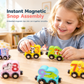 ⏳Kun for en kort tid – 50% RABATT ⏰🚂 Magnetisk talltog for barn | Pedagogisk byggeleke for læring gjennom lek