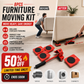 🎁 Nyheter for 2026 – 50 % rabatt 💥✨ System for flytting av møbler – Løft og skyv, 360° rotasjon 🏠