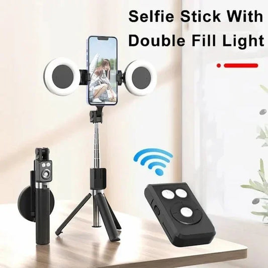 Ny 6 i 1 Bluetooth Selfie Stick