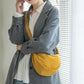 Enkel Crossbody-veske med dumpling for kvinner