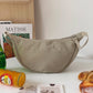 Enkel Crossbody-veske med dumpling for kvinner