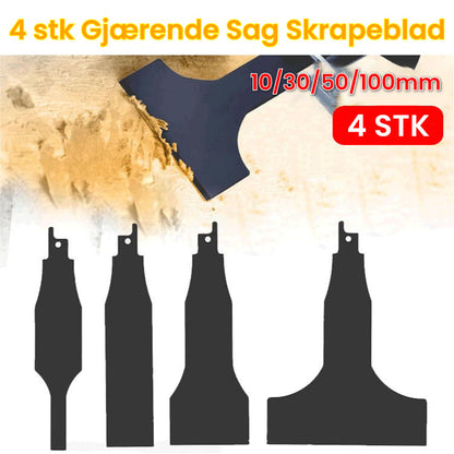 Pousbo® 4 stk Gjærende Sag Skrapeblad