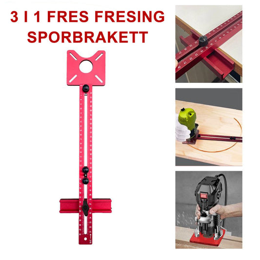 3 i 1 Fres Fresing Sporbrakett