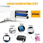 Multifunksjonell Mini-Rotasjonsbar Usb-Portfordeler Med 3 Porter