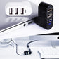 Multifunksjonell Mini-Rotasjonsbar Usb-Portfordeler Med 3 Porter