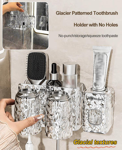 Isbre Mønster Uten Hullslag Tannbørste Hylle
