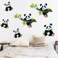 Gaveidé - Panda-Klistremerke til Stuedekorasjon i Stuen