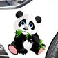 Gaveidé - Panda-Klistremerke til Stuedekorasjon i Stuen